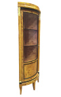 Erste französische Eckvitrine im Empire-Stil mit Intarsien aus Ulmenholz - 8