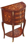 Visiit 3 sahtlit Inlaid puit riiuliga - 17