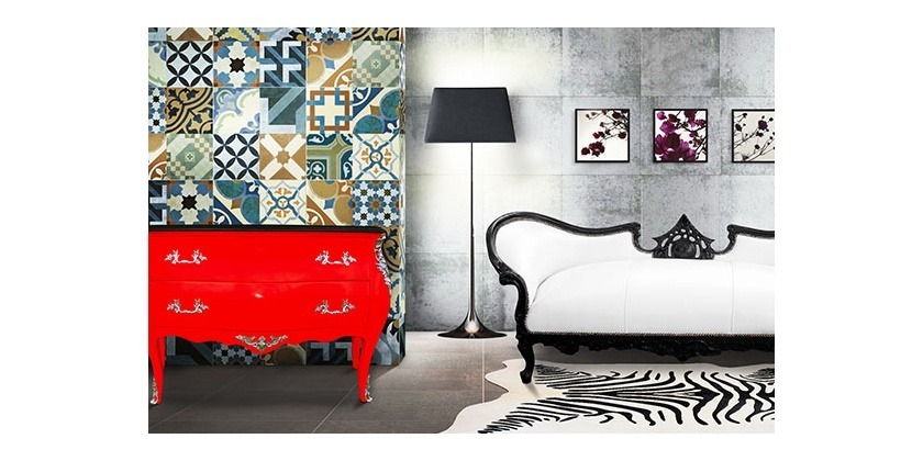 Trend: the charm of cement tiles