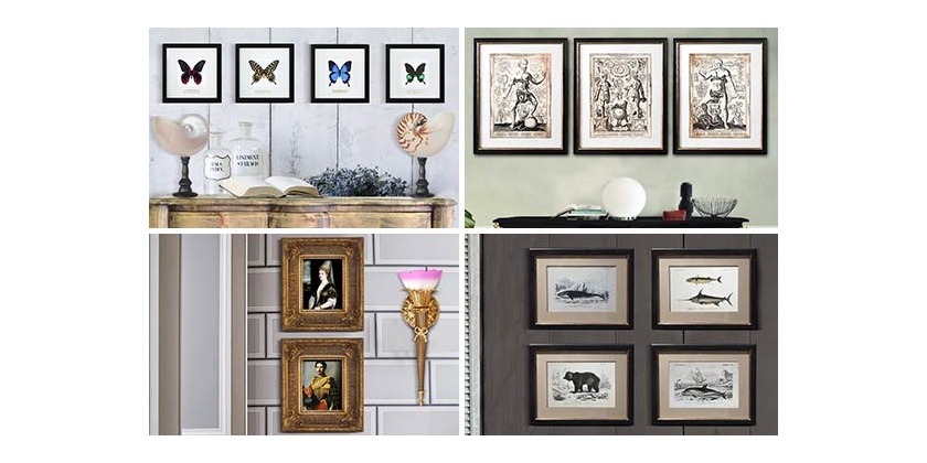 Place your decorative wall frames in style !