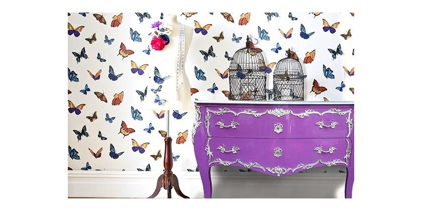 A flight of butterflies in your decoration