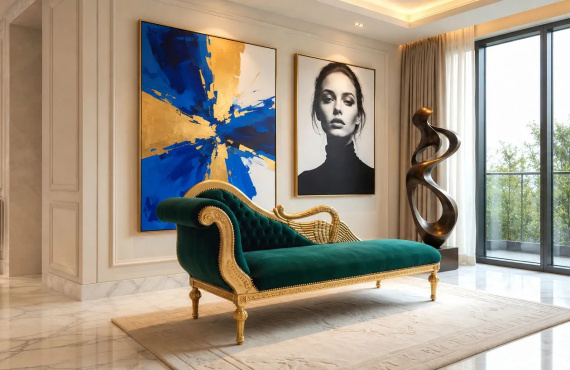 Barockmöbel und zeitgenössisches Interieur: Kitsch vermeiden