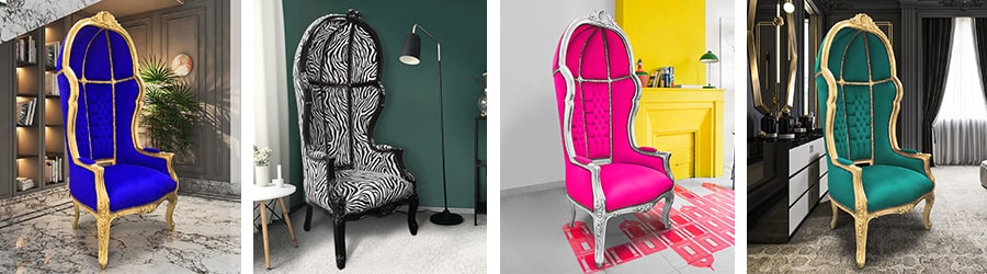 Poltronas Coach Barrocas 