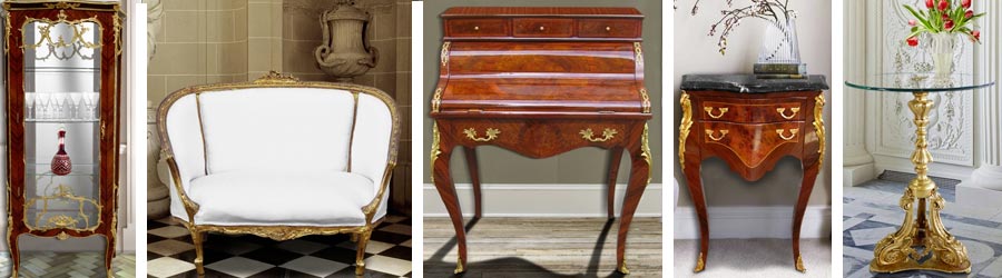 Louis XV style furniture