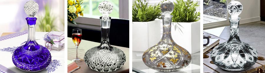 Decantor de cristal
