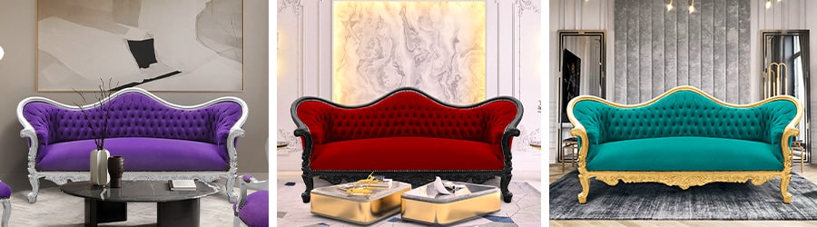 Napoléon III kanapé