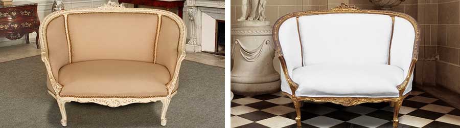 Καναπέδες Louis XV