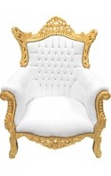 Grands fauteuils baroques rococo