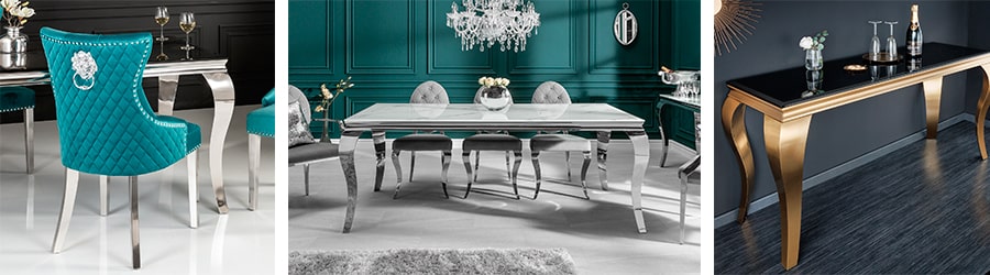 Muebles barrocos contemporáneos