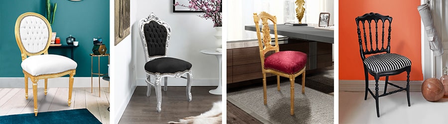 Chaises baroques