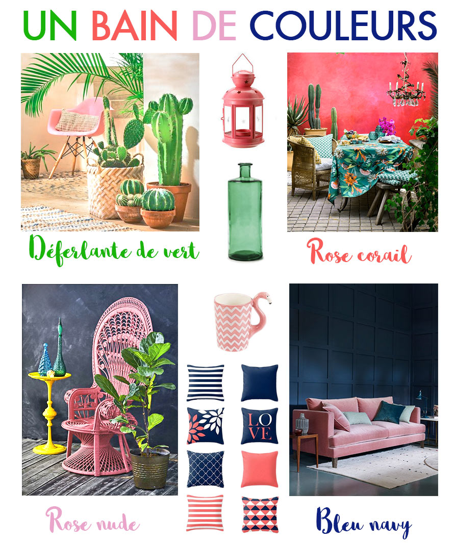 carnet de tendances des couleurs incontournables du printemps 2017