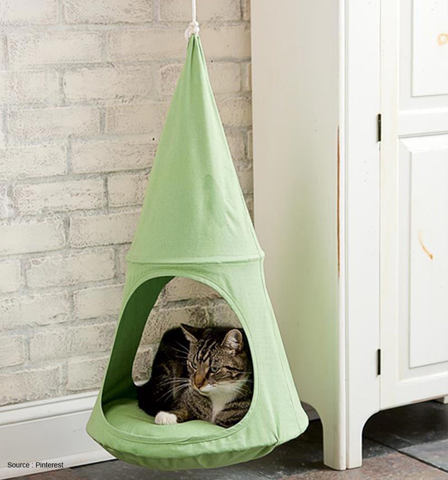  hanging bed for cat