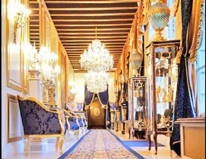 Réalisation baroque hôtel