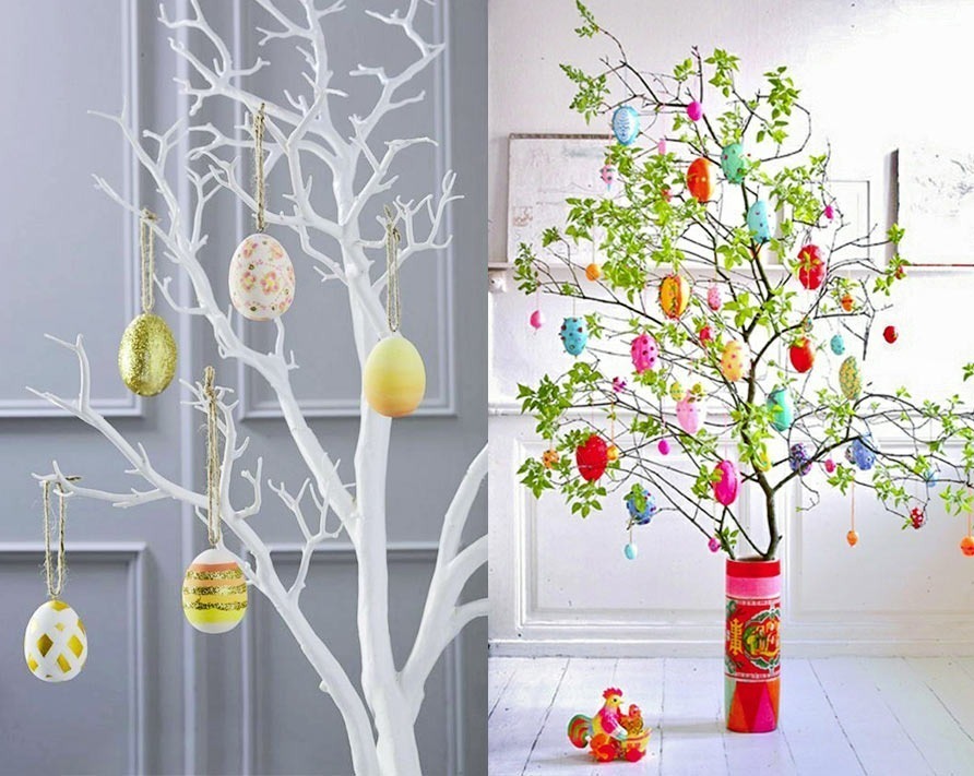 DIY achieving Easter tree