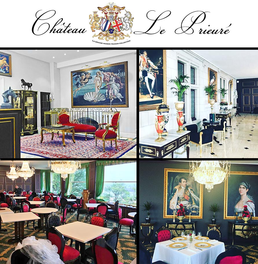 Château Le Prieuré - la grande maison Younan collection Royal Art Palace