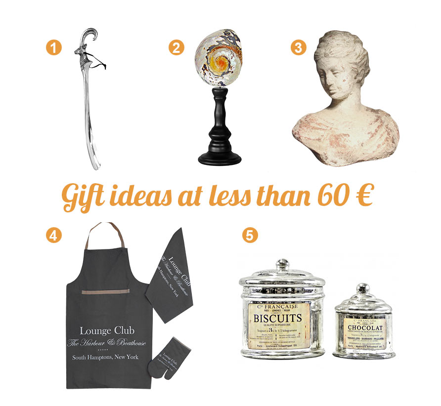 Gifts less than 60 Euros